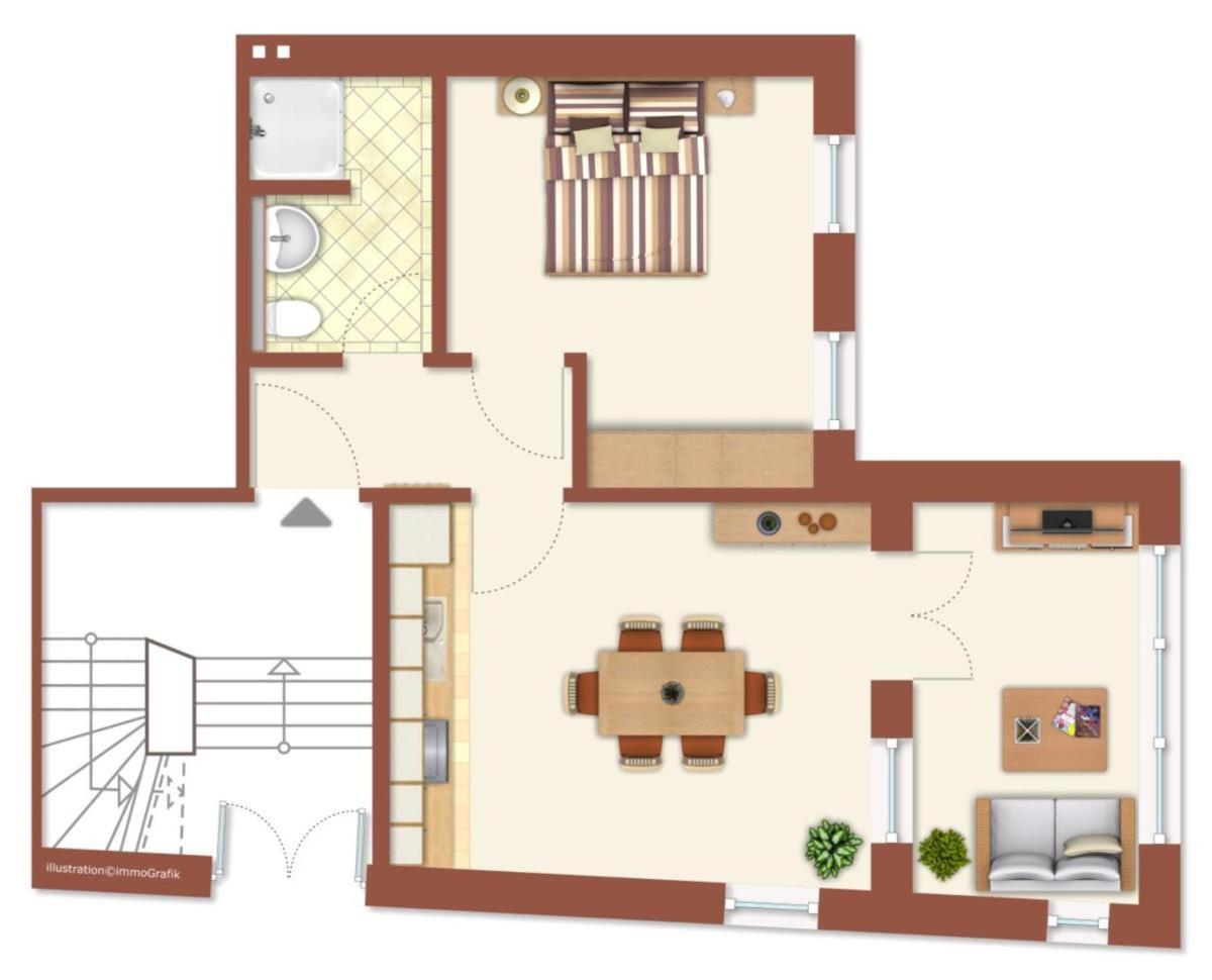 Villa Seevogel/Seeadler 로스토크 외부 사진